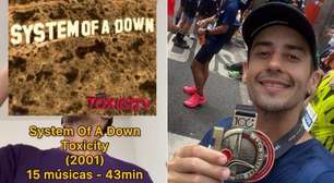 Rock Fitness: personal inspira fãs com treinos ao som de álbuns clássicos