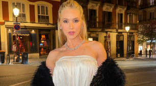 Virginia Fonseca combina look de 2,5 mil com bolsa de R$ 140 mil e restaurante 'barra' fotos