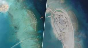 Enquanto o mundo observava o Irã, a China tomou posse de uma ilha no Pacífico sem disparar um único tiro; e agora está militarizando-a
