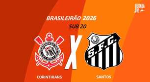 Corinthians x Santos (Sub-20): onde assistir, escalações e arbitragem
