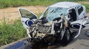 Acidente com carro da Band Minas deixa um morto e um ferido em estado grave