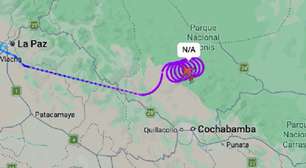'Voo fantasma': Avião passa 2 horas voando em círculos antes de cair na Bolívia