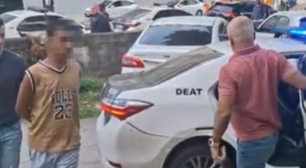 Golpe da maquininha: homem é preso por cobrar de turista R$ 10 mil por espeto em Copacabana