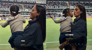 Mavie viraliza ao 'explicar' gritos de torcida por Neymar: 'Ele é famoso'