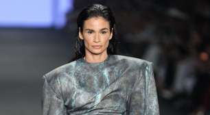 Com Carol Ribeiro na passarela, Normando se mantém fiel ao legado amazônico e leva folhagens, látex e fibras ao Rio Fashion Week