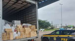 PRF apreende carga de luxo avaliada em mais de R$ 2 milhões na BR-158 em Rosário do Sul