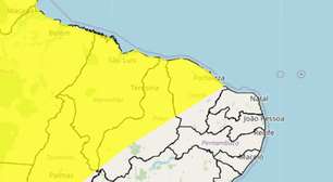 Inmet: chuva persiste em três estados do Nordeste, mas dá trégua em Pernambuco