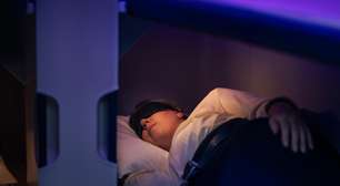 Companhia aérea neozelandesa começa a oferecer cápsulas para dormir em voos a partir de novembro