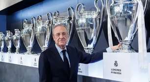 Presidente do Real Madrid pressiona elenco após eliminação na Champions: 'duas temporadas sem títulos é intolerável'