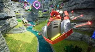 Sonic Racing: CrossWorlds ganha conteúdo gratuito de Angry Birds