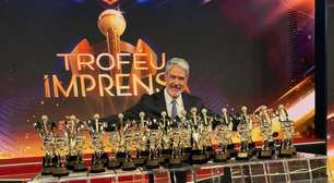 William Bonner recebe 33 estatuetas no Troféu Imprensa