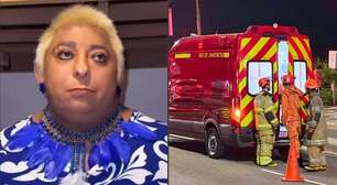 Patixa Teló sofre acidente no RJ: 'Agora eu vou morrer'