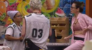 BBB 26: Juliano se irrita com Milena em prova e reclama para Ana Paula: 'Não sei...'