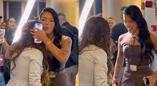 Ana Castela faz piada com altura de Simone Mendes e sugere salto gigante: 'Alguém avisa'