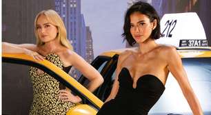 De táxi, Angélica e Bruna Marquezine estrelam campanha de perfume da Carolina Herrera. Veja fotos e detalhes