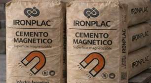 Argentino cria cimento magnético e promete revolucionar construção civil