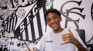 Jornal espanhol chama Robinho Jr. de 'novo Neymar' após renovação com o Santos