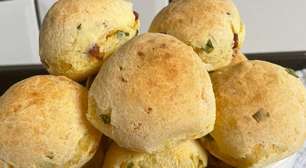Pão de queijo temperado: uma receita especial e cheirosa, perfeita para o seu café da tarde
