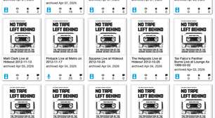 Um fã gravou 10 mil shows em segredo durante 40 anos com um gravador portátil; o Internet Archive está digitalizando tudo