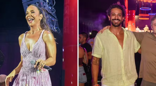 Suposto novo affair de Ivete Sangalo assiste a show da cantora