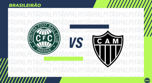Coritiba x Atlético-MG: prováveis escalações, arbitragem, onde assistir e retrospecto