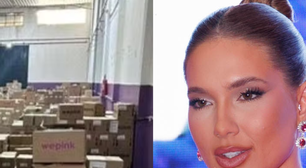 Vigilância sanitária interdita depósito de produtos da WePink, de Virgínia Fonseca; fiscalização descobre falta de alvará e até mofo