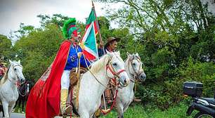 Tradição e Fé: Porto Alegre celebra Dia de São Jorge com tradicional cavalgada e rituais no Castelo Sagrado