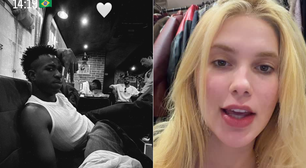 Virginia compartilha foto de momento de carinho de Vini Jr. durante viagem a Madri