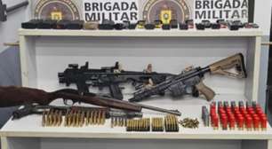 Fuzil e granada são apreendidos em residência de Campo Bom