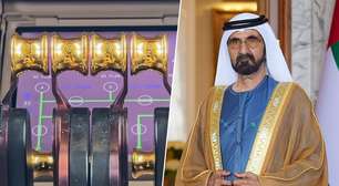 O Boeing 747 do emir de Dubai é tão luxuoso que até os controles do piloto são de ouro