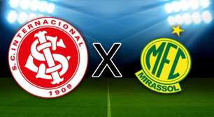Internacional x Mirassol pelo Brasileirão: onde assistir ao vivo, horário e escalação