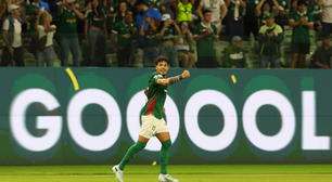 Gomez marca no início e Palmeiras vence mais uma no Brasileirão