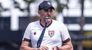 Dá para vencer o Furação? Técnico do Atlético-GO é sincero sobre chances de avançar na Copa