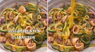 Uma nutricionista nos dá uma ideia de jantar leve e fácil com abobrinha, preparado com apenas 3 ingredientes