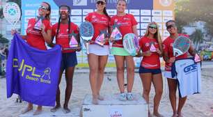 Definidos os campeões da 3ª etapa do Circuito Fairmont de Beach Tennis em Copacabana