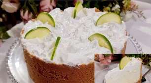 Torta de limão: uma sobremesa gelada e linda que é uma verdadeira perdição de gostosura