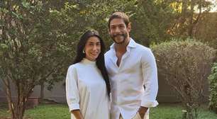 Ex-Fazendas Michelle Barros e Shia Phoenix anunciam espera do primeiro filho: 'Grávidos'