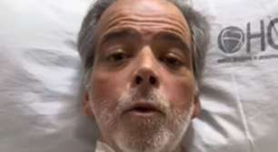 'Estou muito inchado': internado há mais de 50 dias, ator de novelas da Globo sofre com pneumonia e faz apelo urgente por doações