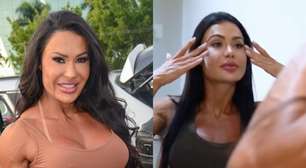 Gracyanne Barbosa antes e depois: ex-BBB é confundida com Kim Kardashian após retirar preenchimentos do rosto e apostar em procedimentos tecnológicos