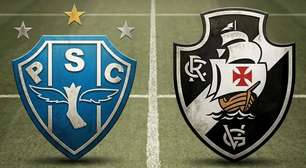 Paysandu x Vasco: onde assistir, horário e prováveis escalações