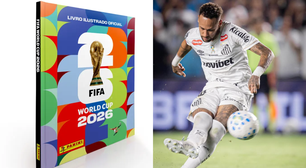Neymar está fora do álbum de figurinhas da Copa do Mundo; Rodrygo aparece na lista mesmo lesionado