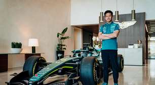 F1: Aston Martin aposta em promessa chinesa e anuncia Zhenrui Chi