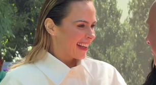 Ana Paula Renault, vencedora do BBB 26, aposta em look oversized com amarrações para o café da manhã com Ana Maria Braga. Veja dicas