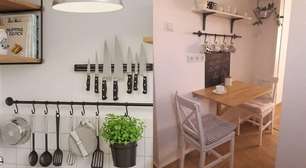 Cozinha pequena? 4 ideias práticas para ganhar espaço no ambiente