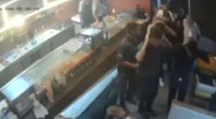 Vídeo mostra arrastão em restaurante japonês na Zona Sul de São Paulo