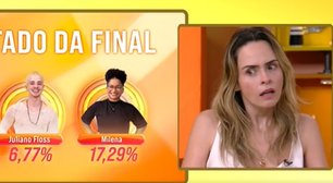 Ana Paula fica chocada ao ver porcentagem de votos que recebeu: 'Era uma missão'