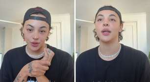 Pabllo Vittar mostra antes e depois da 3ª rinoplastia: 'Minha cara inchou e dobrou de tamanho'