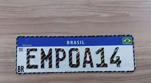 Placas veiculares 'padrão Mercosul' têm diferenças sutis; saiba quais são e entenda o projeto que busca alterar modelo brasileiro