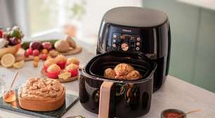 Ganhei uma air fryer. Gostaria que alguém tivesse me avisado antes que colocar papel manteiga nela não era uma boa ideia