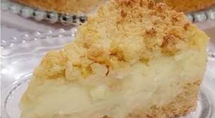Torta de limão com um equilíbrio perfeito entre o doce e o azedinho, perfeita para qualquer ocasião